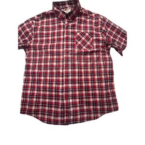 Ecko Unltd. Plaid Button Down Short Sleeve Casual Shirt Mens‎ 4XB(452)